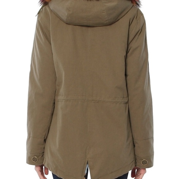 MLLE Paris mini parka with multi patchwork - Picture 3 of 6